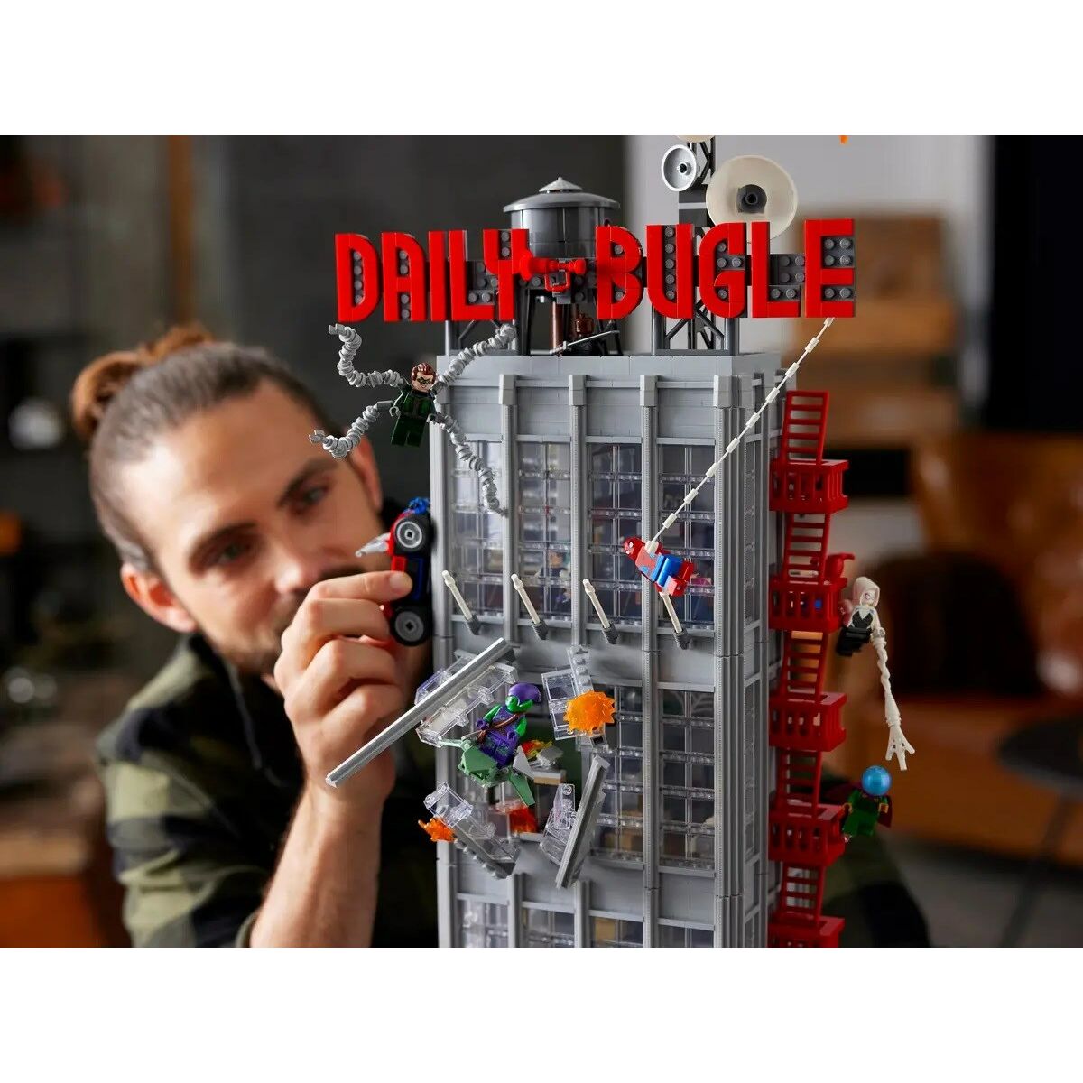 Stavebná hra Lego Marvel 76178 Spider-Man: Daily Bugle 3772 Kusy